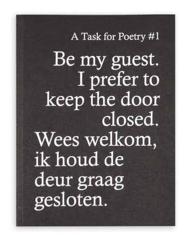 Be My Guest, I Prefer to Keep the Door Closed A Task for Poetry #3: Unveiling the Poetic Momentum in Arts