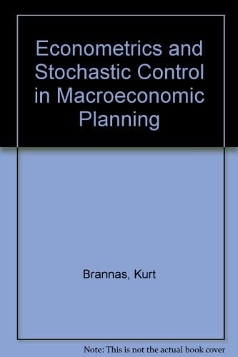 Econometrics and Stochastic Control in Macro-economic Planning