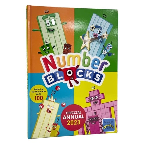 Numberblocks Official Annual 2023 - Kids Activity Book, Maths Puzzles & Games for Preschool Ages 3-6 Years