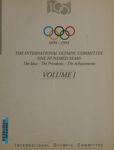 The Presidencies of Lord Killanin (1972-1980) and of Juan Antonio Samaranch (1980- )