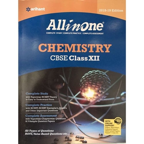 ALL IN ONE CHEMISTRY CBSE CLASS FOR 12TH, NULL [Paperback]