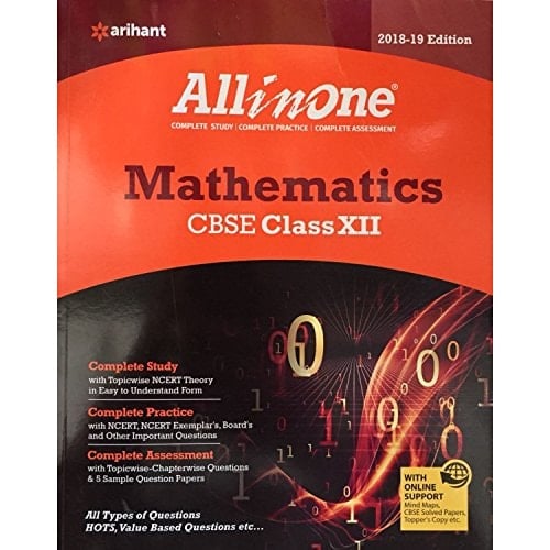 ALL IN ONE MATHEMATICS CBSE FOR CLASS 12TH, NULL [Paperback]