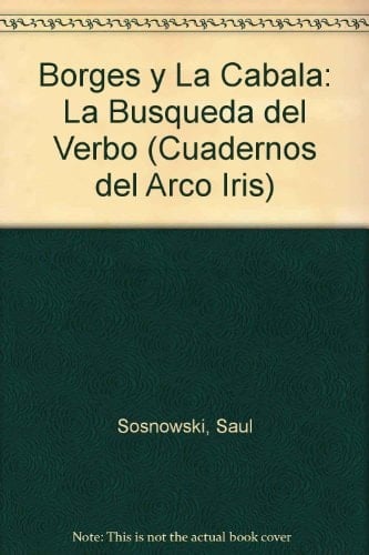 Borges y la Cabala la búsqueda del verbo