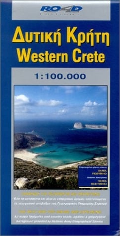 Map of Western Crete