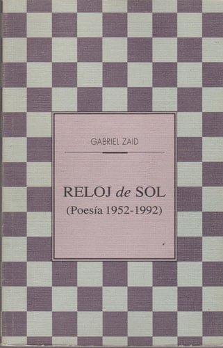 RELOJ DE SOL (POESIA 1952-1992)