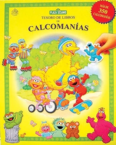 Tesoros de Calcomanias, Plaza Sesamo/ Sticker BK Treasury, Sesame Street