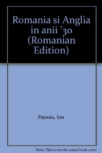 România și Anglia în anii '30