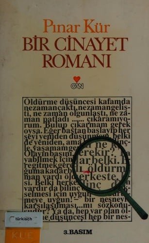 Bir cinayet romani: Roman (Turk yazarlari dizisi)