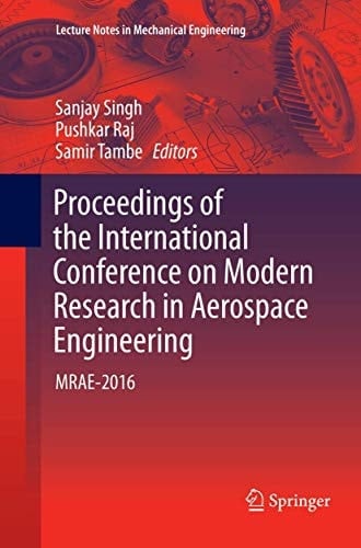 Proceedings of the International Conference on Modern Research in Aerospace Engineering MRAE-2016