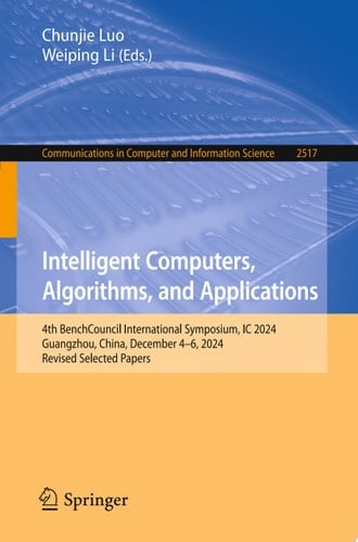 Intelligent Computers, Algorithms, and Applications