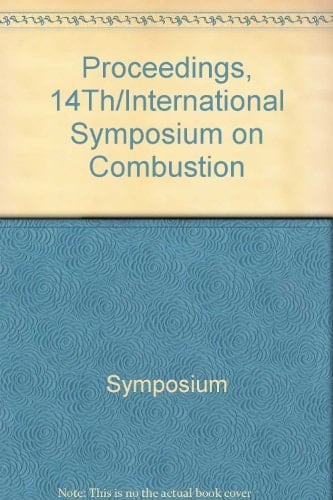 Proceedings, 14Th/International Symposium on Combustion
