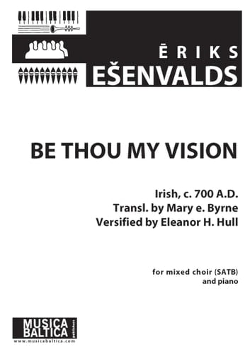 Be Thou My Vision For Satb Choir and Piano, Choral Octavo