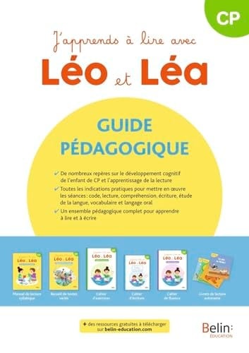 J'apprends à lire avec Léo et Léa CP Guide pédagogique