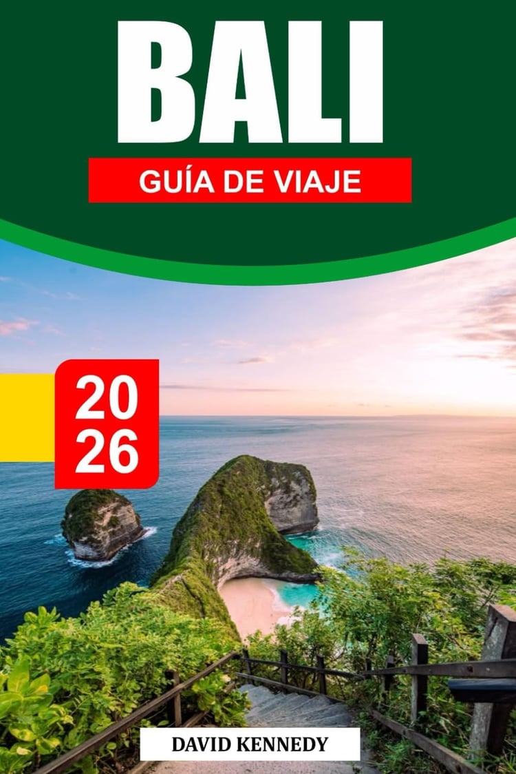 BALI GUÍA DE VIAJE 2026: Un paraíso tropical de playas prístinas, templos sagrados y exuberantes terrazas de arroz. (Spanish Edition)