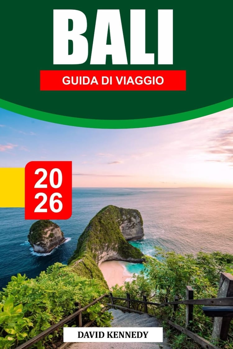 BALI GUIDA DI VIAGGIO 2026: Un paradiso tropicale di spiagge incontaminate, templi sacri e lussureggianti terrazze di riso. (Italian Edition)