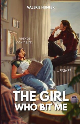 The Girl Who Bit Me: A Spicy Sapphic Vampire Romance