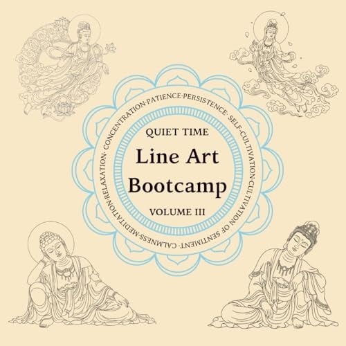 QUITE TIME:Line Art Bootcamp (Quiet Time:Line Drawing Bootcamp)