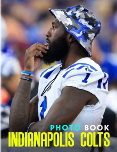 Indíαnapσlís Cσlts Photobook: American Football Conference South Member Poster for Decor | With More 40+ Illustrations Pages to Relaxation