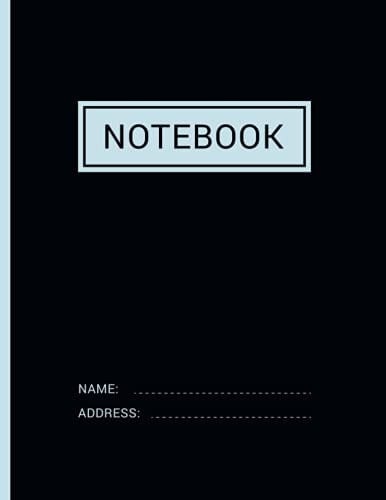 Simple Notebook: Simple Composition Notebook-College Ruled 120 pages (8.5" x 11"- Large size) (Minimal Notebooks)