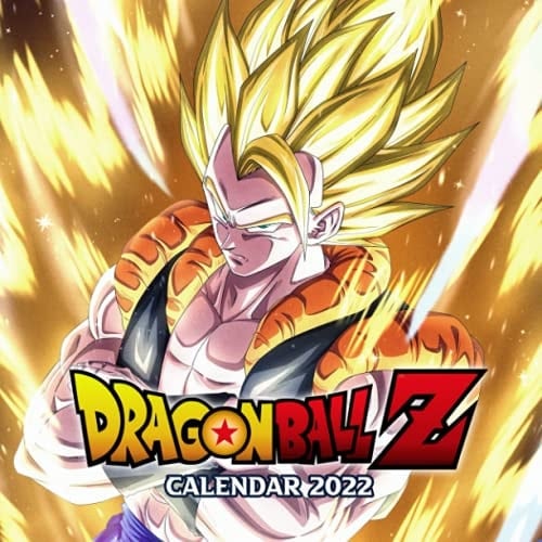 DRAGON BALL Z CALENDAR 2022: Adventure Anime October 2021 - December 2022 Squared Monthly Calendar Mini Planner with Character Photos, Gift for Family, collage, Friends
