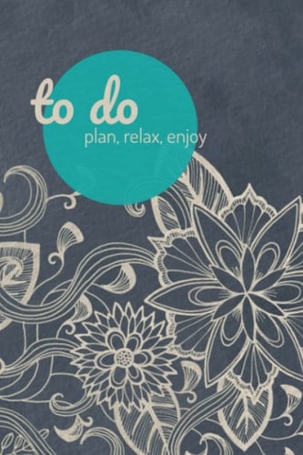 To do list: To Do List Daily Task Checklist Planner Time Management Notebook | 6"X9" | Design