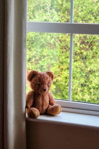 Brown Teddy Bear Journal for kids 60 page blank journal