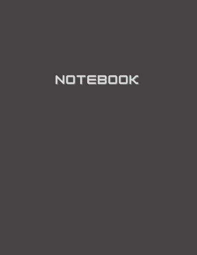 Simple Notebook: The Most Ordinary Large Notebook for Notes for Work Schoole University Size 8x11 inches | 110 pages | in Lind | Perfect Bound Soft Cover
