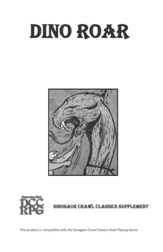 Dino Roar: Dinosaur Crawl Classics Supplement