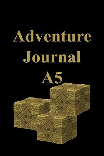 Adventure Journal A5: Character Sheet Paperback Notebook (6"x9" A5) blank Journal