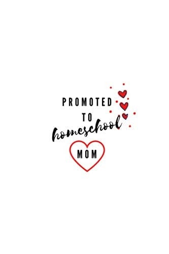 Promoted To Homeschool Mom: Inspirational journal for women to write in (Funny quote journal) Inspirational notebook perfect for Mother's Day Gift.
