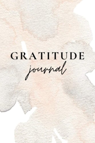 Gratitude Journal (Watercolor): Blank