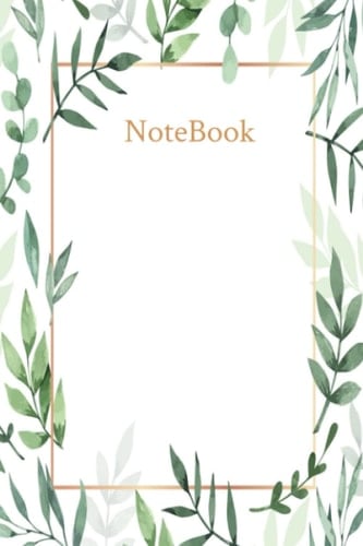 Notebook: Leafy Notebook