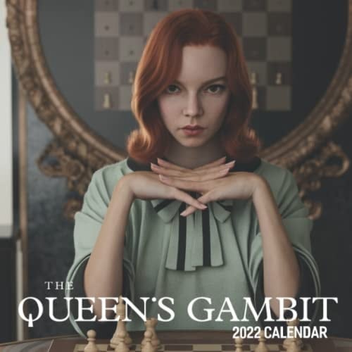 The Queen's Gambit 2022 Calendar: Chess Opening TV Movie Film Squared Monthly Calendar Mini Planner To Do List 12 Months 2022 bonus September to December 2021 | Classroom, Home, Office