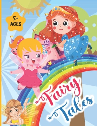 Fairy Coloring Book For Kids Ages 5+