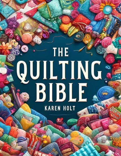 The Quilting Bible From Beginner to Expert, Your Essential Resource to Unleash Creativity and Create Stunning Quilts. With Clear Instructions, Inspiring Projects and Large Images