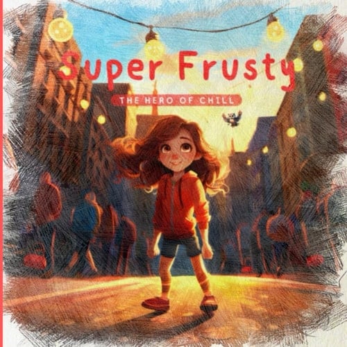 Super Frusty Coloring Book