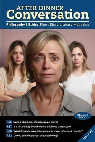 After Dinner Conversation (December, 2023): Philosophy | Ethics Short Story Literary Magazine (After Dinner Conversation Magazine)