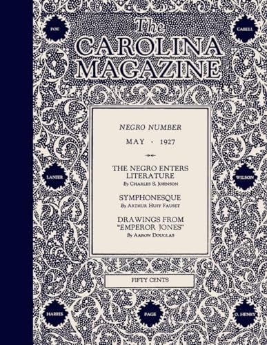 The Carolina Magazine: "Negro Number" May 1927 (Subscription to the Harlem Renaissance)