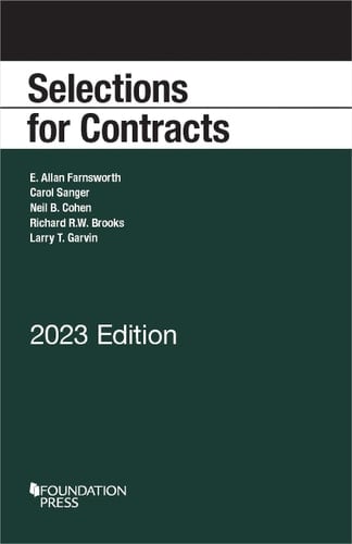 Selections for Contracts, 2023 Edition