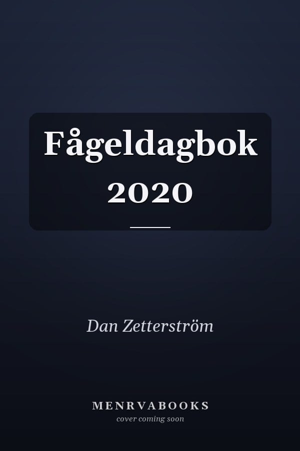 Fågeldagbok 2020