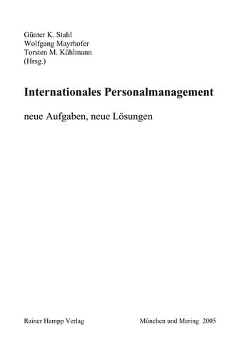 Internationales Personalmanagement