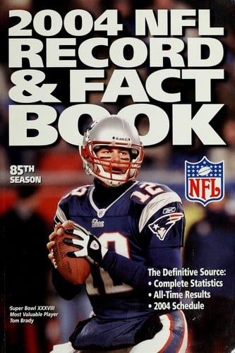 The official 2004 National Football League record & fact book
