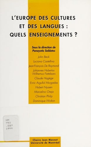 L'Europe des cultures et des langues, quels enseignements?