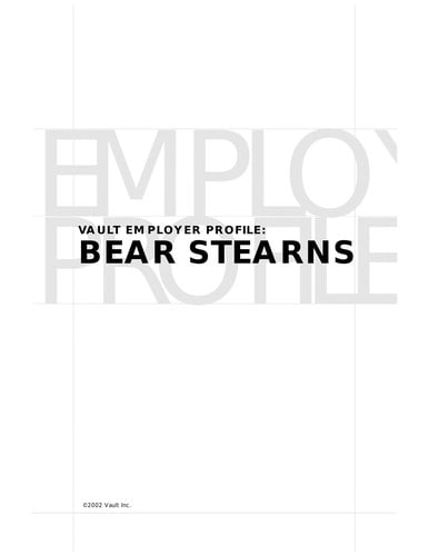 Bear Stearns