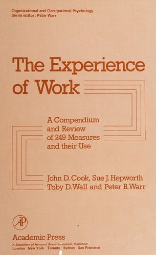 The Experience of work