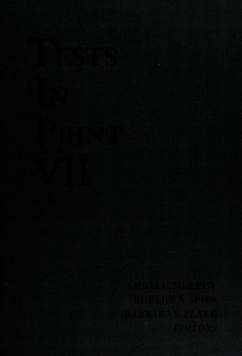 Tests in print VII