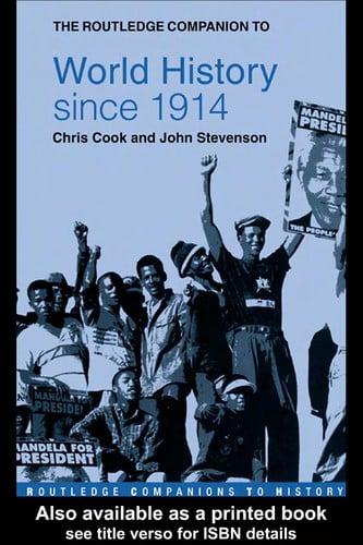 ROUTLEDGE COMPANION TO WORLD HISTORY SINCE 1914