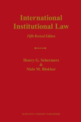 International institutional law