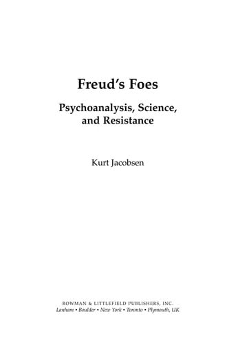 Freud's foes