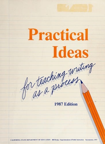 Practical ideas for teaching writing as a process